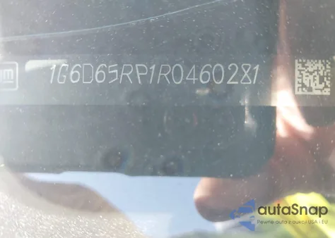 2024 Cadillac Ct4-V Blackwing z USA, uszkodzony, nr VIN 1G6D65RP1R0460281